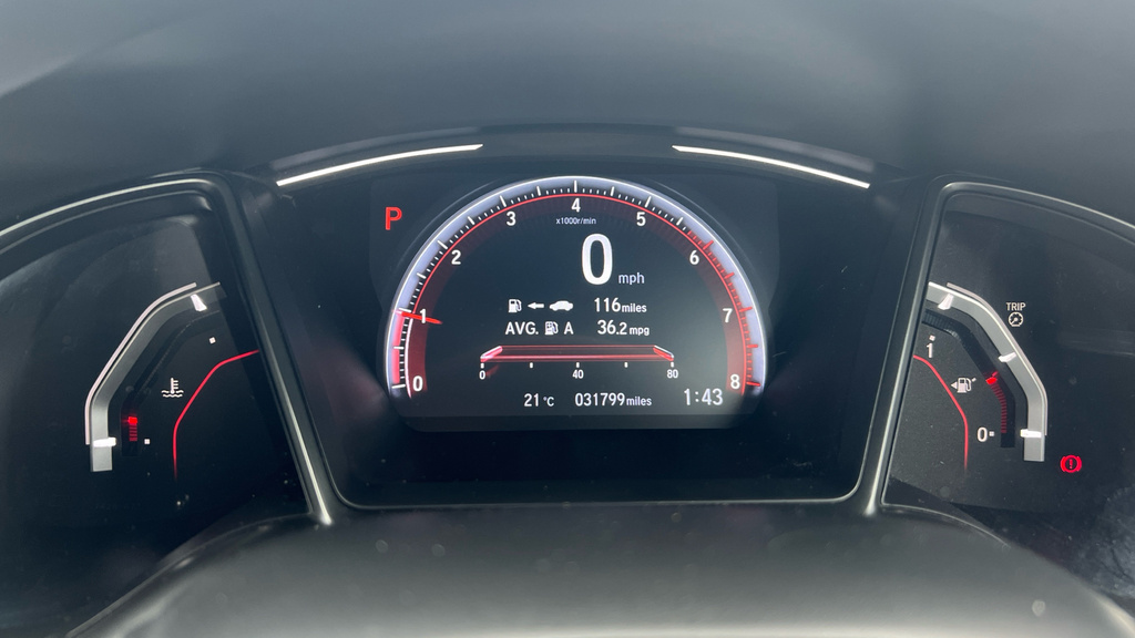 Honda Civic Hatchback Blue #18