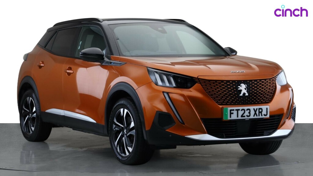 Peugeot e-2008 100Kw Gt Premium 50Kwh Orange #1