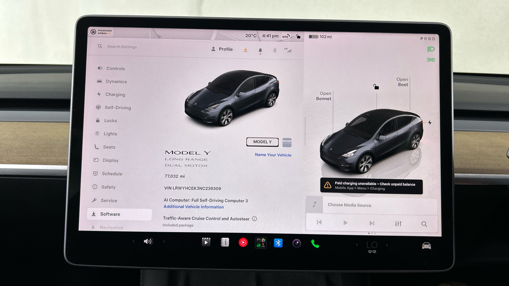 Tesla Model Y Long Range Awd Red #20
