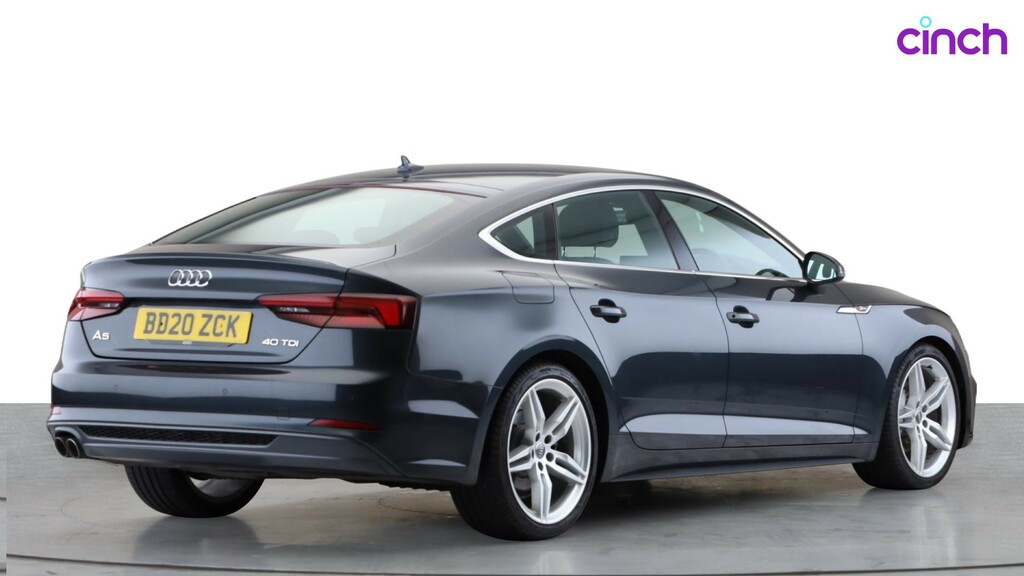 Audi A5 Hatchback Black #3