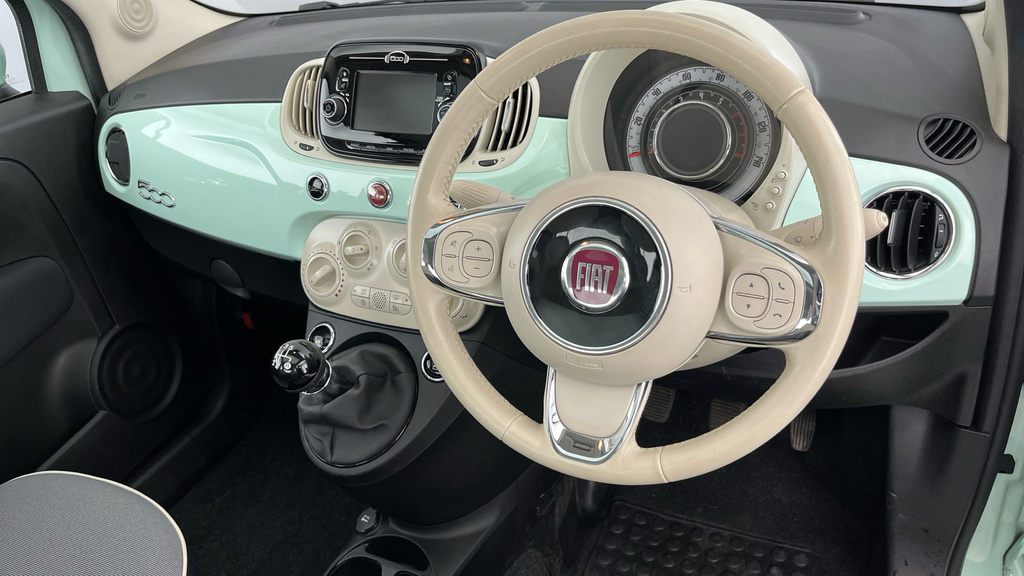 Fiat 500 S Red #9