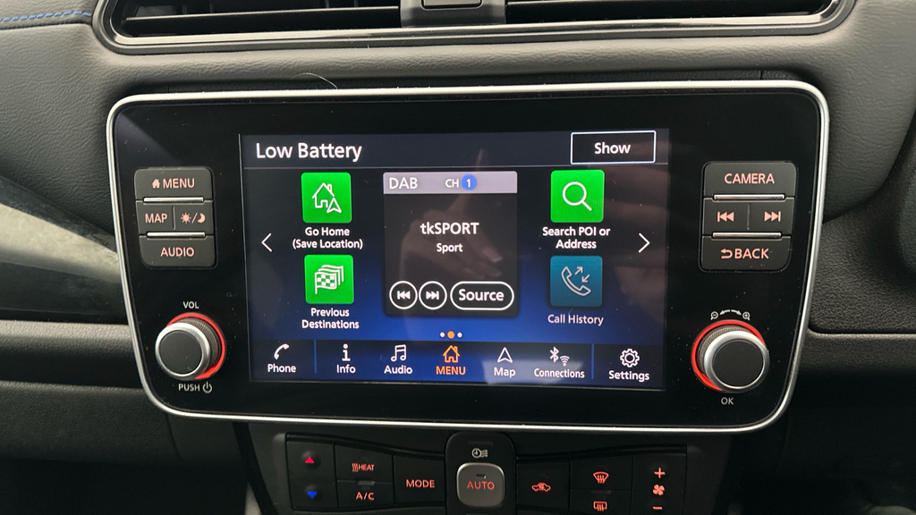 Nissan Leaf Hatchback Grey #16
