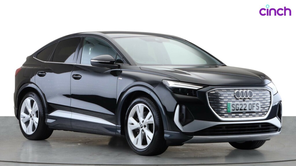 Audi Q4 E Tron Suv Black #1