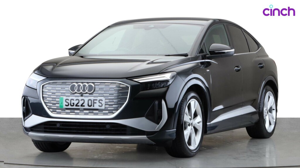 Audi Q4 E Tron Suv Black #8