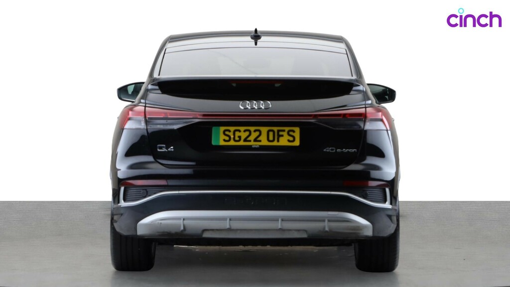 Audi Q4 E Tron Suv Black #5