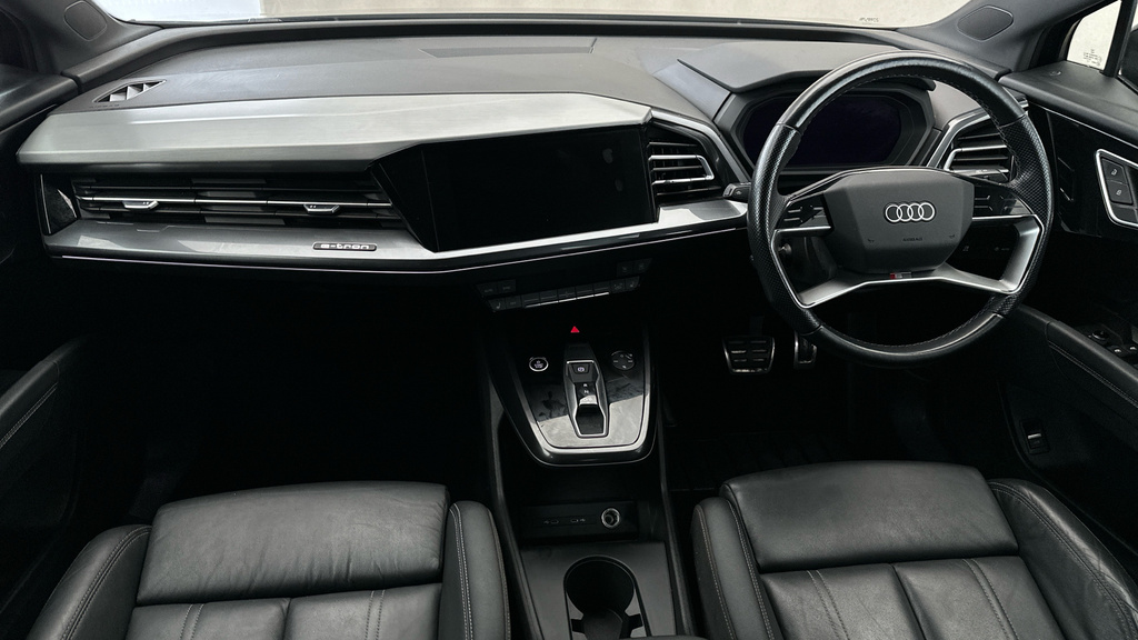 Audi Q4 E Tron Suv Black #13