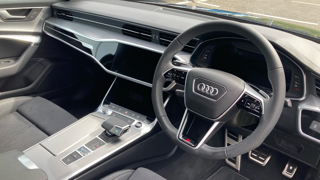 Audi A6 Black Edition Black #9