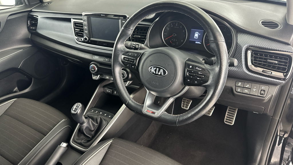 Kia RIO Hatchback Grey #9