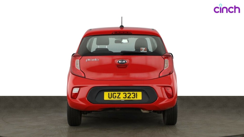 Kia Picanto Hatchback Black #4