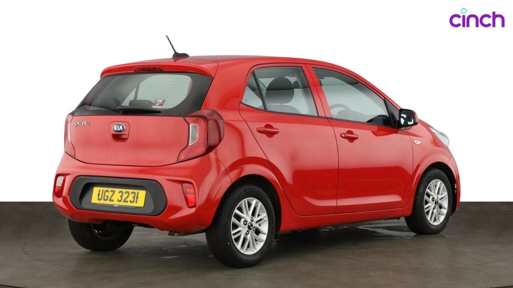 Kia Picanto Hatchback Black #3