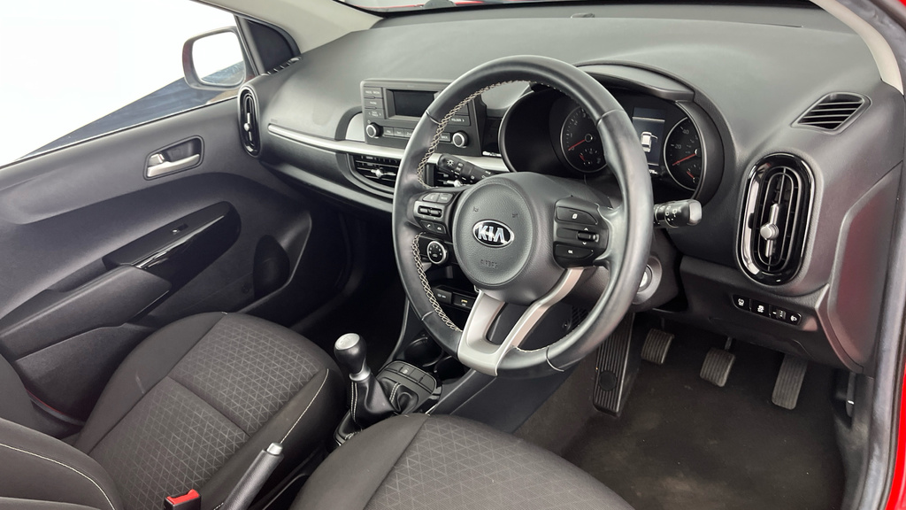 Kia Picanto Hatchback Black #9