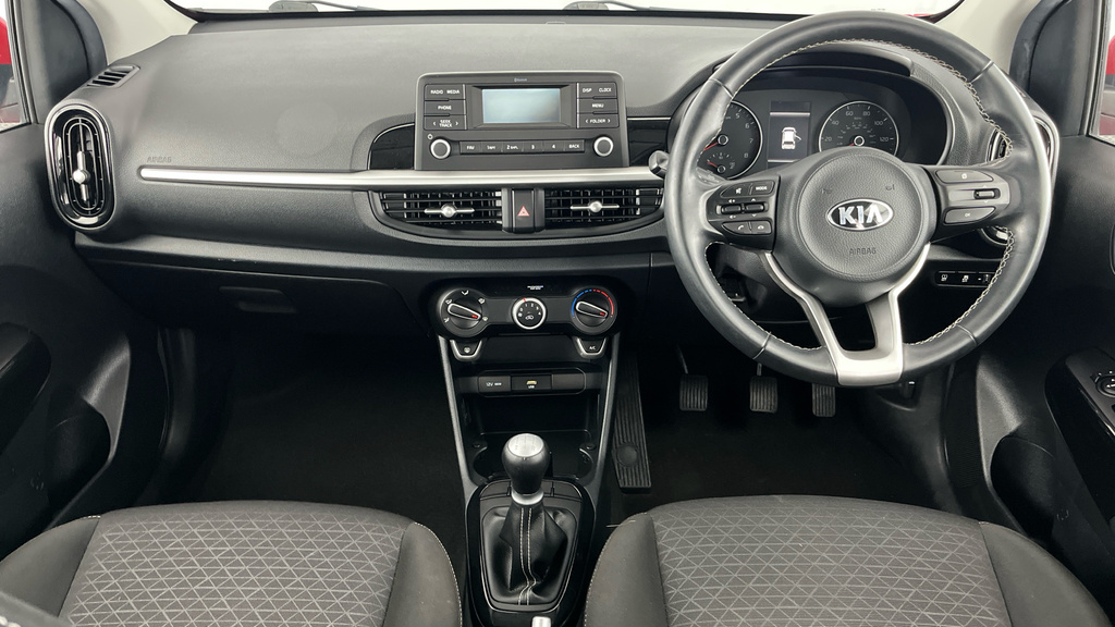 Kia Picanto Hatchback Black #12