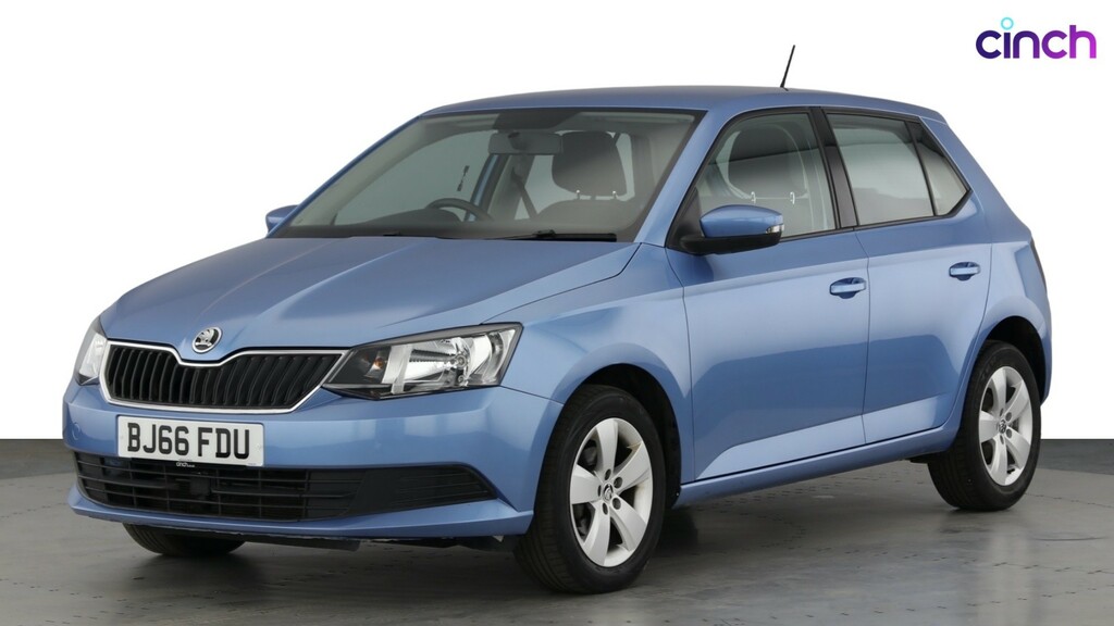 Skoda Fabia Hatchback Blue #7