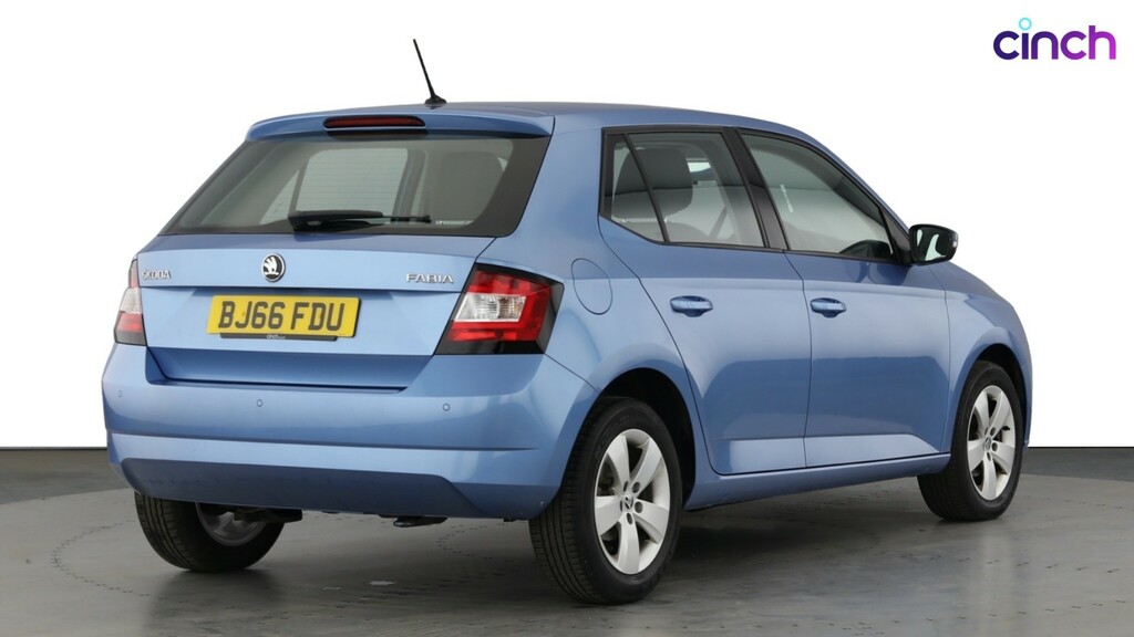 Skoda Fabia Hatchback Blue #3