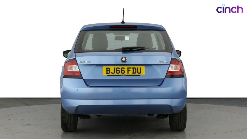 Skoda Fabia Hatchback Blue #4