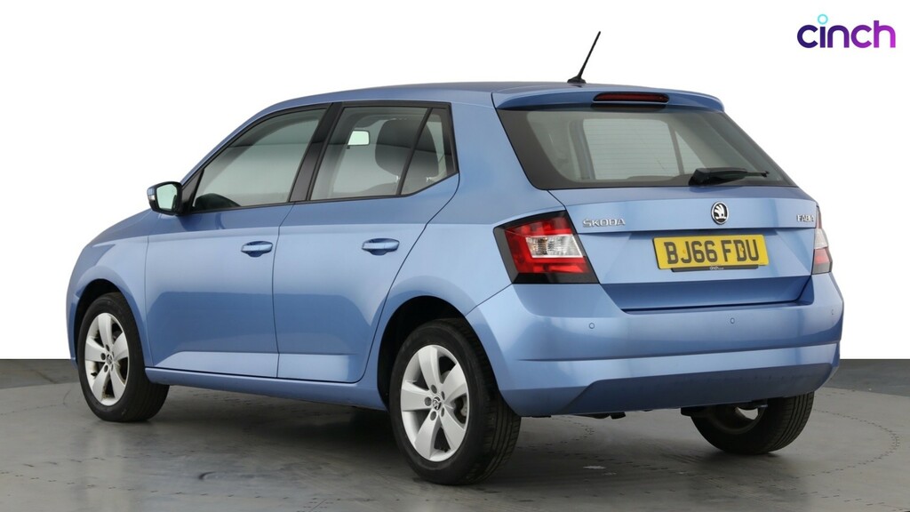 Skoda Fabia Hatchback Blue #5