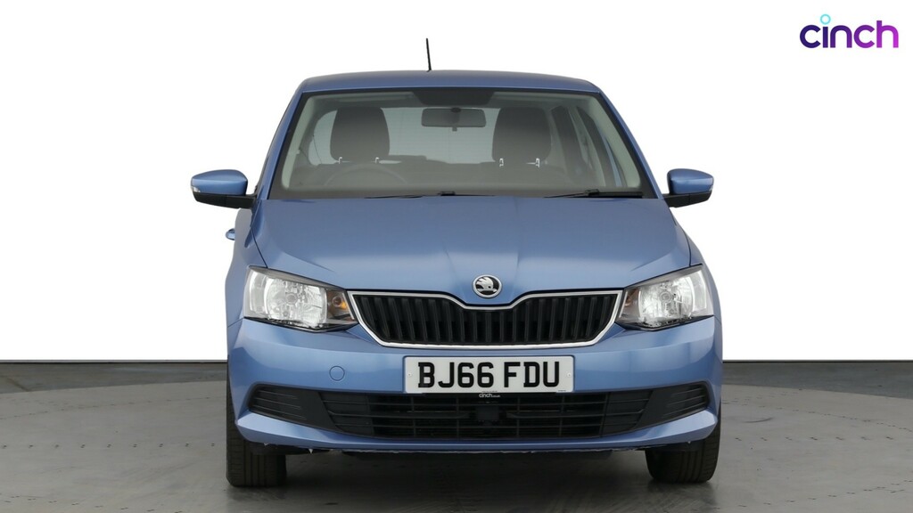 Skoda Fabia Hatchback Blue #8