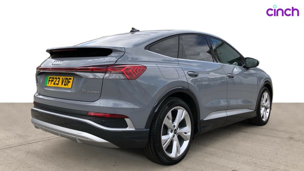 Audi Q4 E Tron Suv Black #4