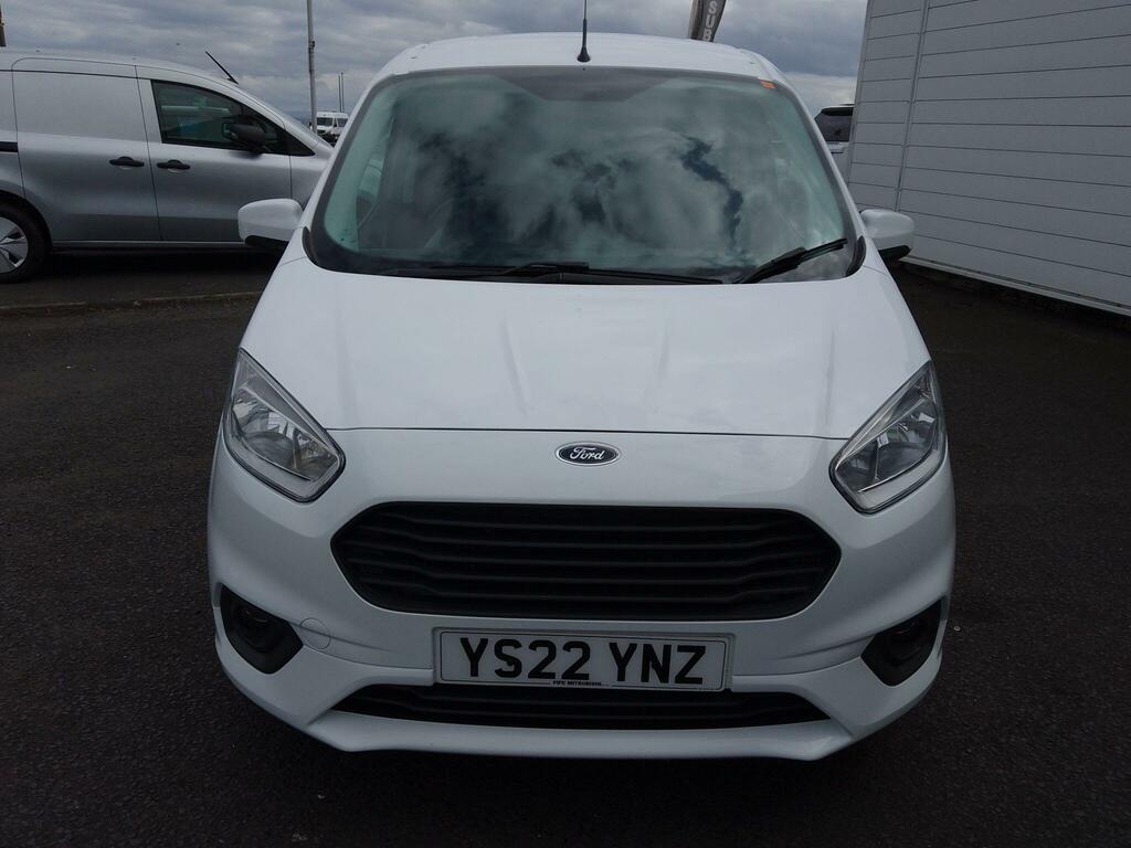 Ford Transit Courier 1.0 Ecoboost Limited L1 Euro 6 YS22YNZ White #2