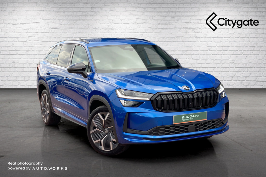 Skoda Kodiaq Sportline 7 Seats 2.0 Tdi 193 Ps Dsg 4X4 Blue