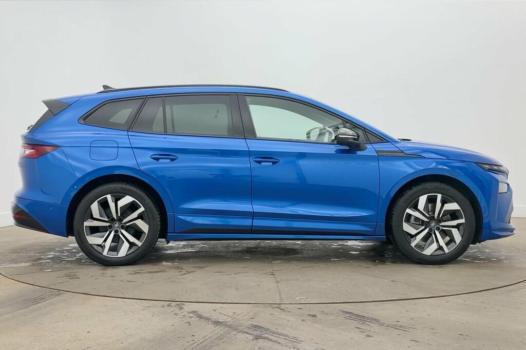 Skoda ENYAQ Sportline 85X 82 Kwh 286 Ps Single Speed 4X4 Blue #4