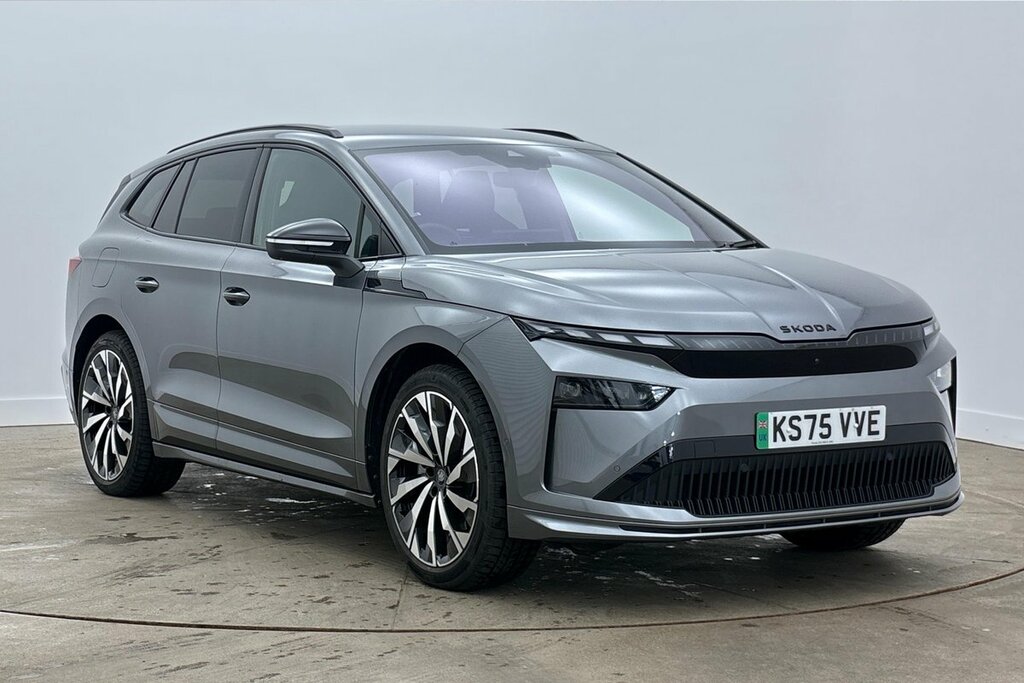 Skoda ENYAQ Sportline 85X 82 Kwh 286 Ps Single Speed 4X4 Grey