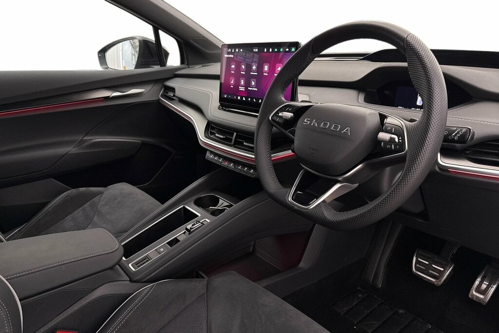 Skoda ENYAQ Sportline 85X 82 Kwh 286 Ps Single Speed 4X4 Grey #6