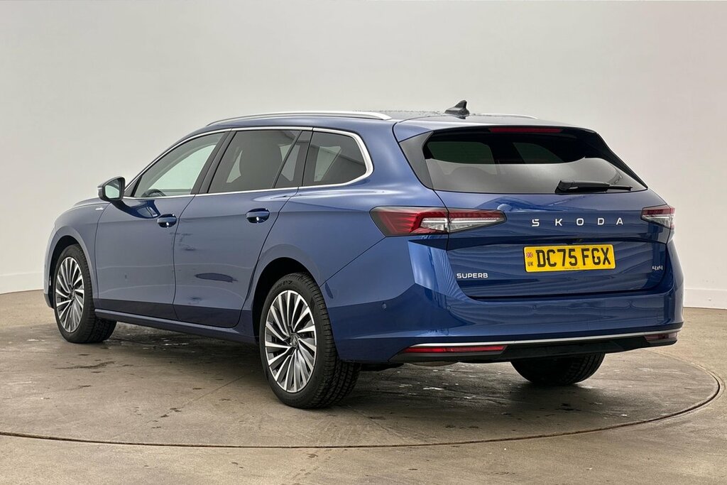 Skoda Superb Lk 2.0 Tdi 193 Ps 4X4 Dsg Blue #3