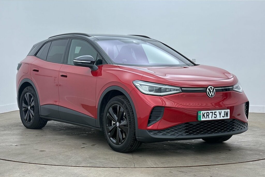 Volkswagen ID.4 Pro Black Edition 77Kwh 286 Ps 1-Speed 5 Red