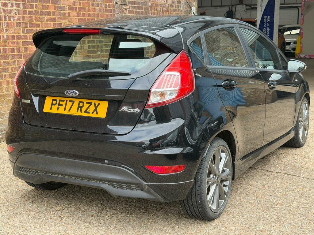Ford Fiesta 1.0T Ecoboost St-line Euro 6 Ss Black #4