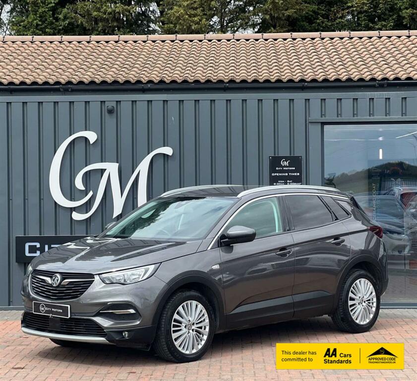 Vauxhall Grandland X 1.6 Turbo D Blueinjection Sport Nav Euro 6 Ss 5 Grey