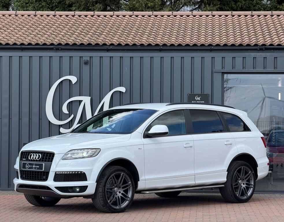 Audi Q7 3.0 Tdi V6 S Line Plus Tiptronic Quattro Euro 5 S White