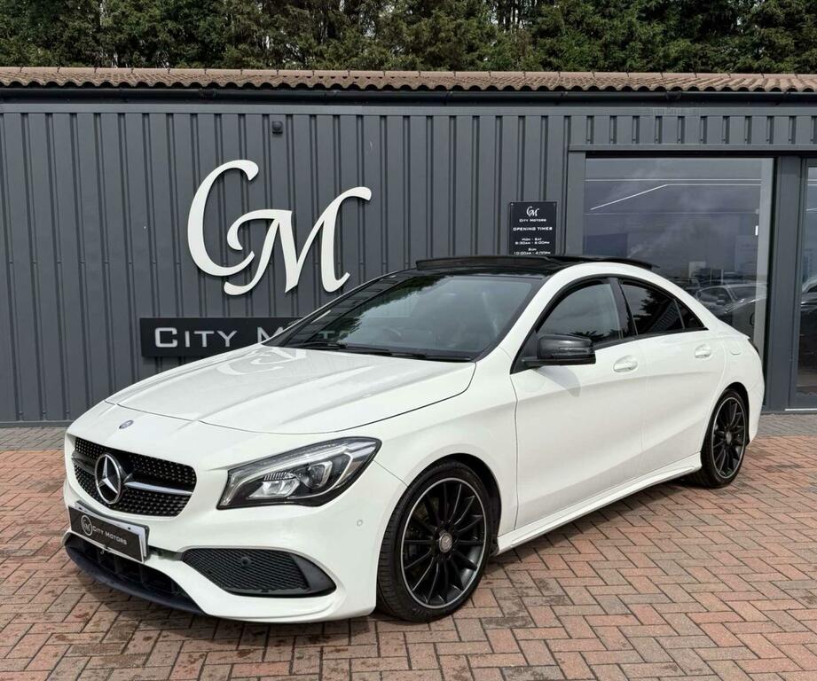 Mercedes-Benz CLA Class 2.1 Cla220d Amg Line Coupe 7G-dct Euro 6 Ss White