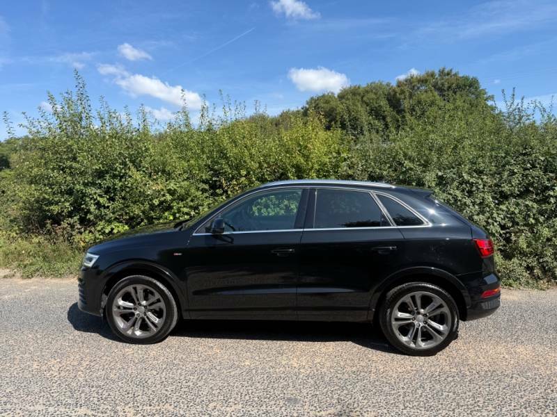 Audi Q3 2.0 Tdi 184 Quattro S Line Plus - 2016 16 YK16RDG Black #3
