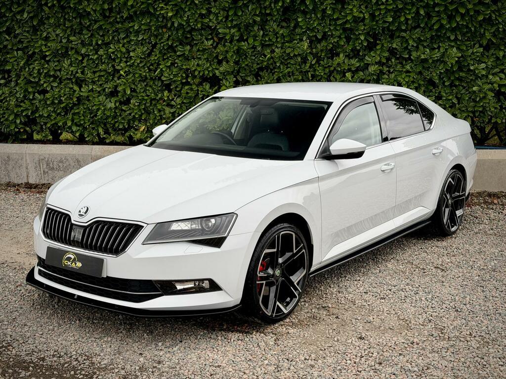Skoda Superb 2.0 Tdi Se L Executive 2016 White #5