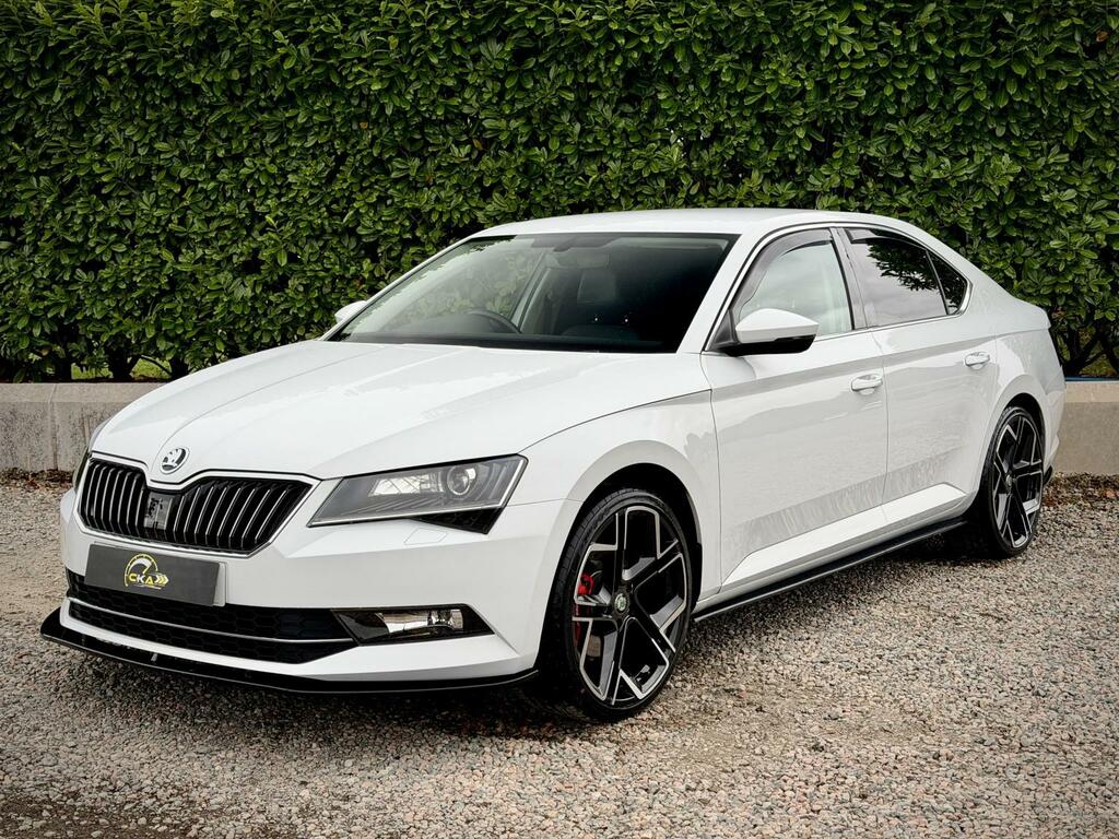 Skoda Superb 2.0 Tdi Se L Executive 2016 White #4