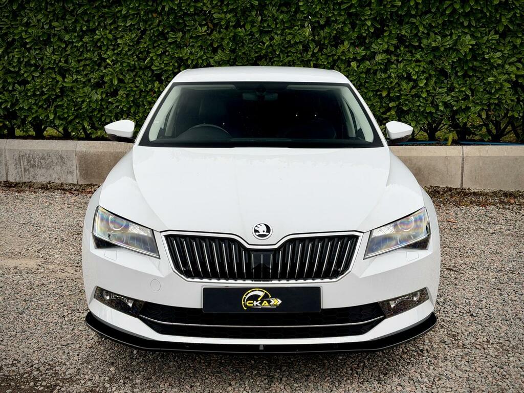 Skoda Superb 2.0 Tdi Se L Executive 2016 White #3
