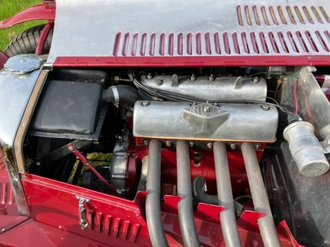 Riley All Models 4 Special Roadster Red #3