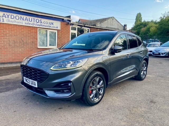 Ford Kuga 2.5 Ecoboost Duratec 14.4Kwh St-line Suv Petro YM22UXA Grey #3