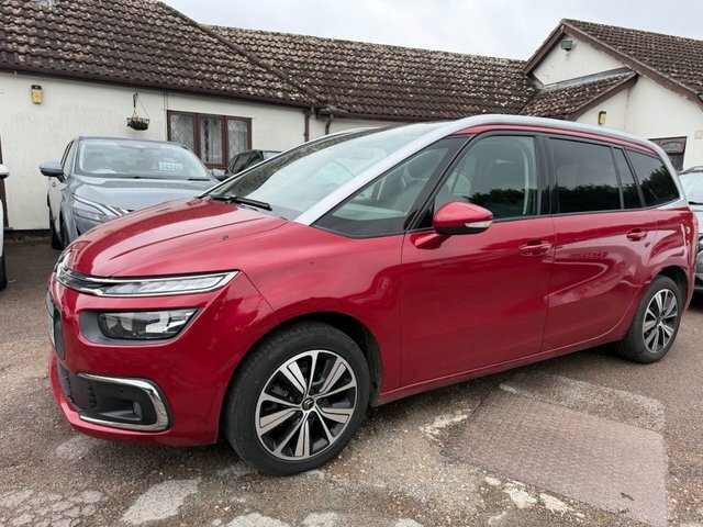 Citroen Grand C4 Picasso 1.6 Bluehdi Feel 7 Seats Mpv Eur Red #2