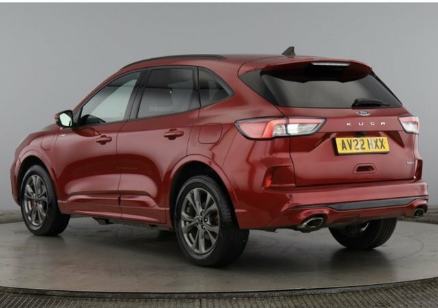 Ford Kuga 2.5 Ecoboost Duratec 14.4Kwh St-line Suv Petro AV22HXX Red #6