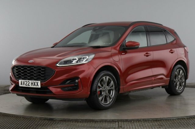 Ford Kuga 2.5 Ecoboost Duratec 14.4Kwh St-line Suv Petro AV22HXX Red #2