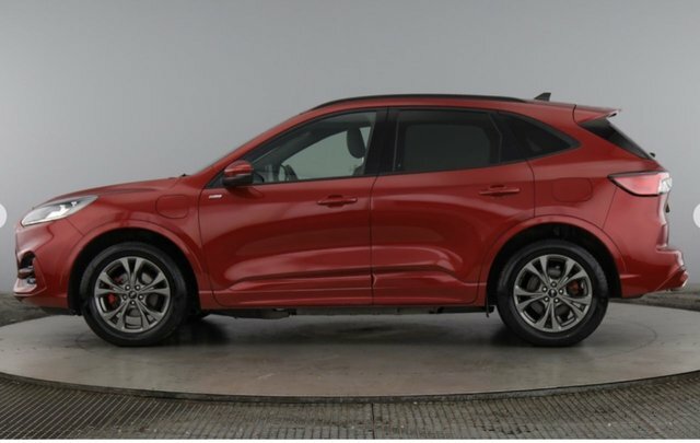 Ford Kuga 2.5 Ecoboost Duratec 14.4Kwh St-line Suv Petro AV22HXX Red #4