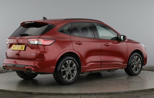 Ford Kuga 2.5 Ecoboost Duratec 14.4Kwh St-line Suv Petro AV22HXX Red #5