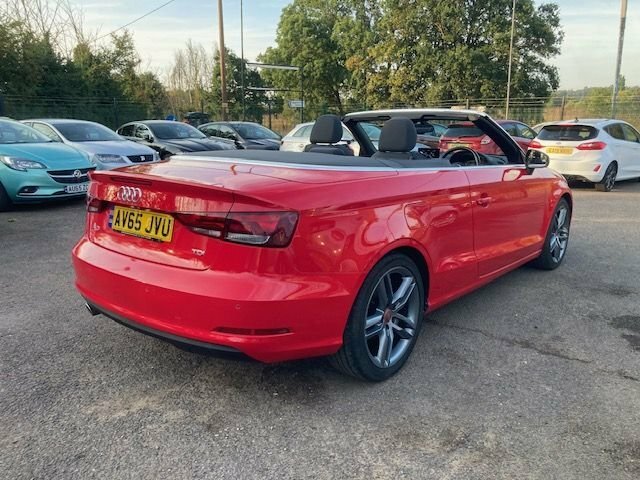 Audi A3 Cabriolet 1.6 Tdi Sport Convertible Euro 6 Ss 110 Ps Red #5