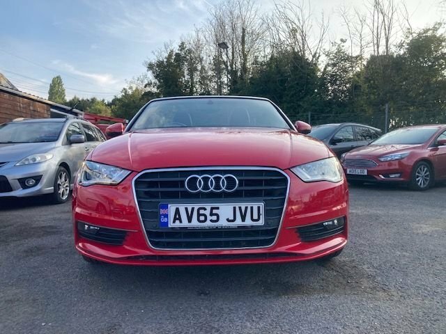 Audi A3 Cabriolet 1.6 Tdi Sport Convertible Euro 6 Ss 110 Ps Red #2