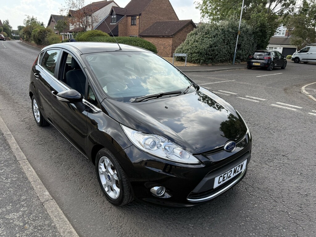 Ford Fiesta Hatchback 1.4 Zetec 2012 CE12MZW Black #3