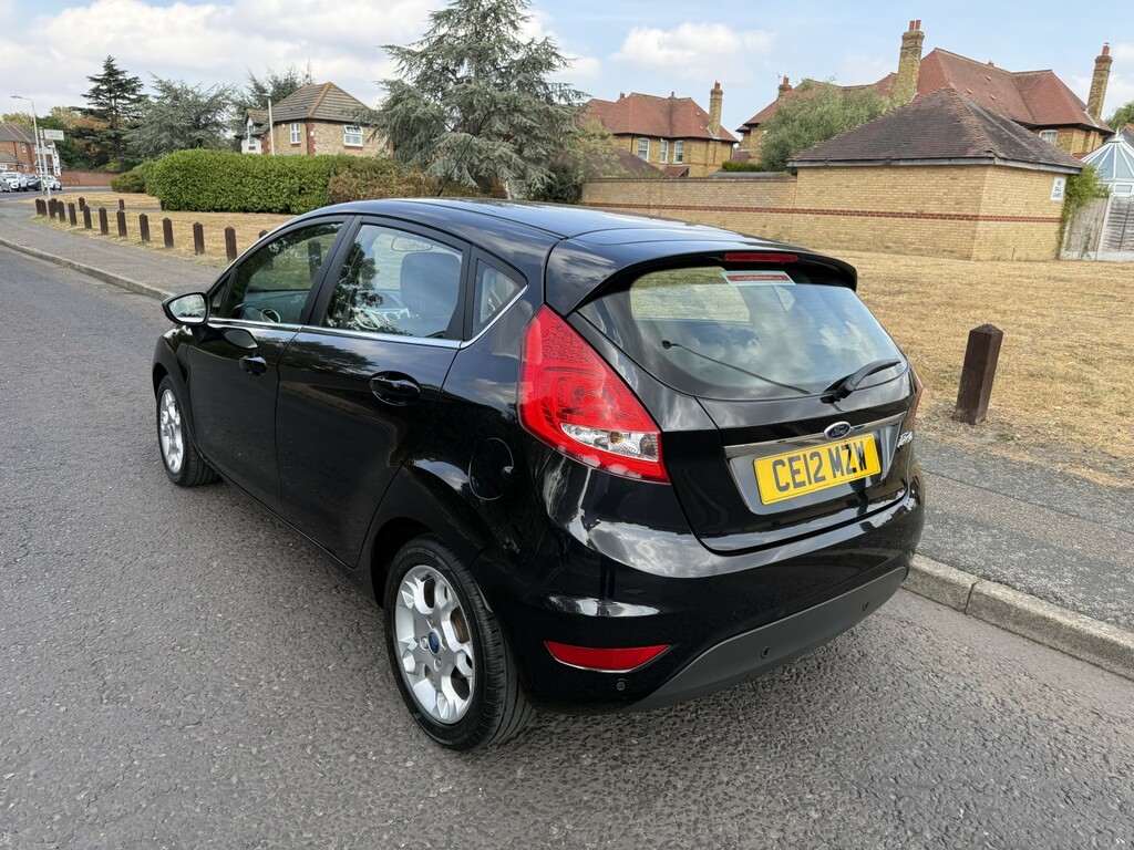 Ford Fiesta Hatchback 1.4 Zetec 2012 CE12MZW Black #4