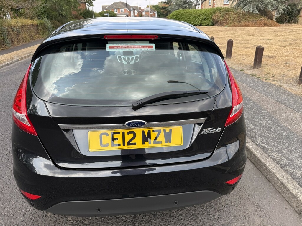 Ford Fiesta Hatchback 1.4 Zetec 2012 CE12MZW Black #6