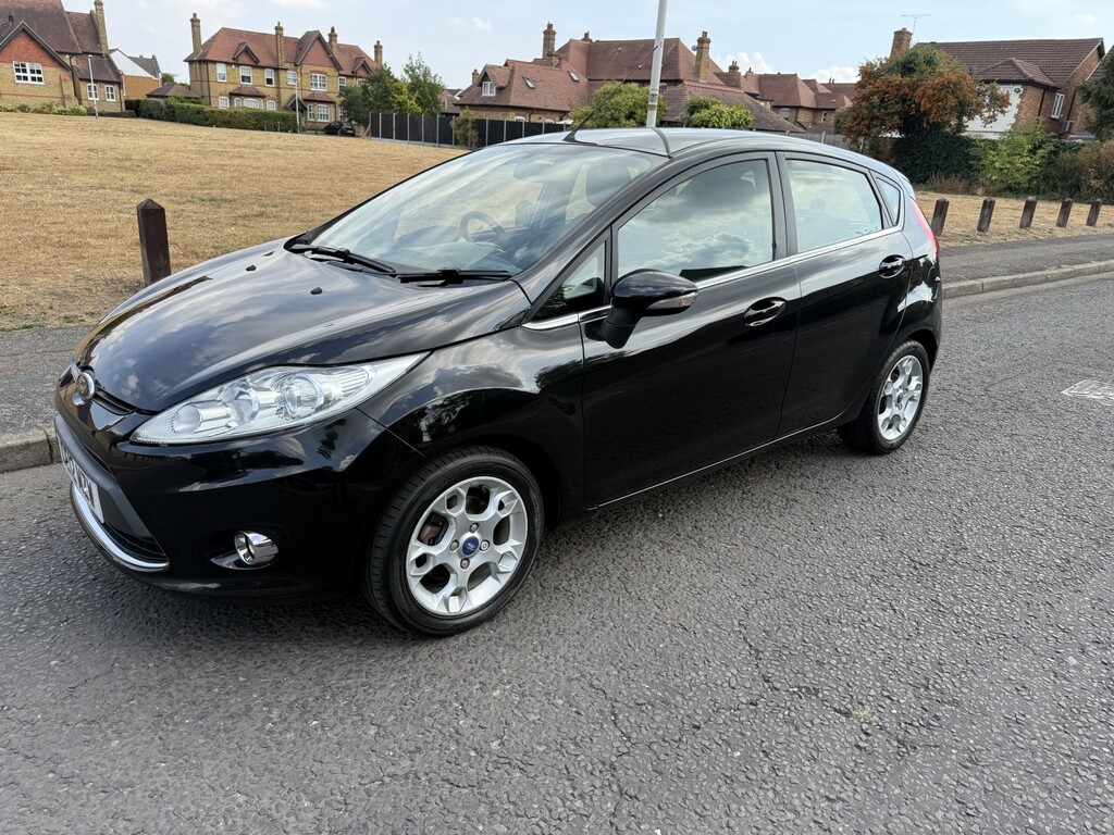 Ford Fiesta Hatchback 1.4 Zetec 2012 CE12MZW Black #2